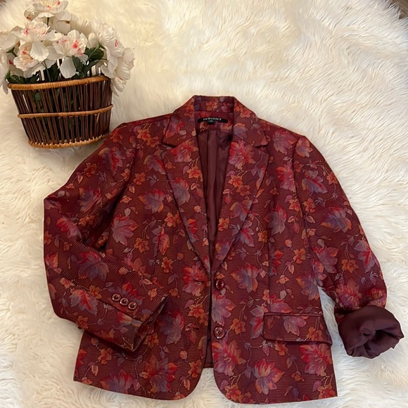 Floral tapestry blazer - Picture 1 of 7